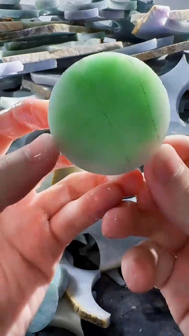 裸石翡翠缅甸翡翠A货文300