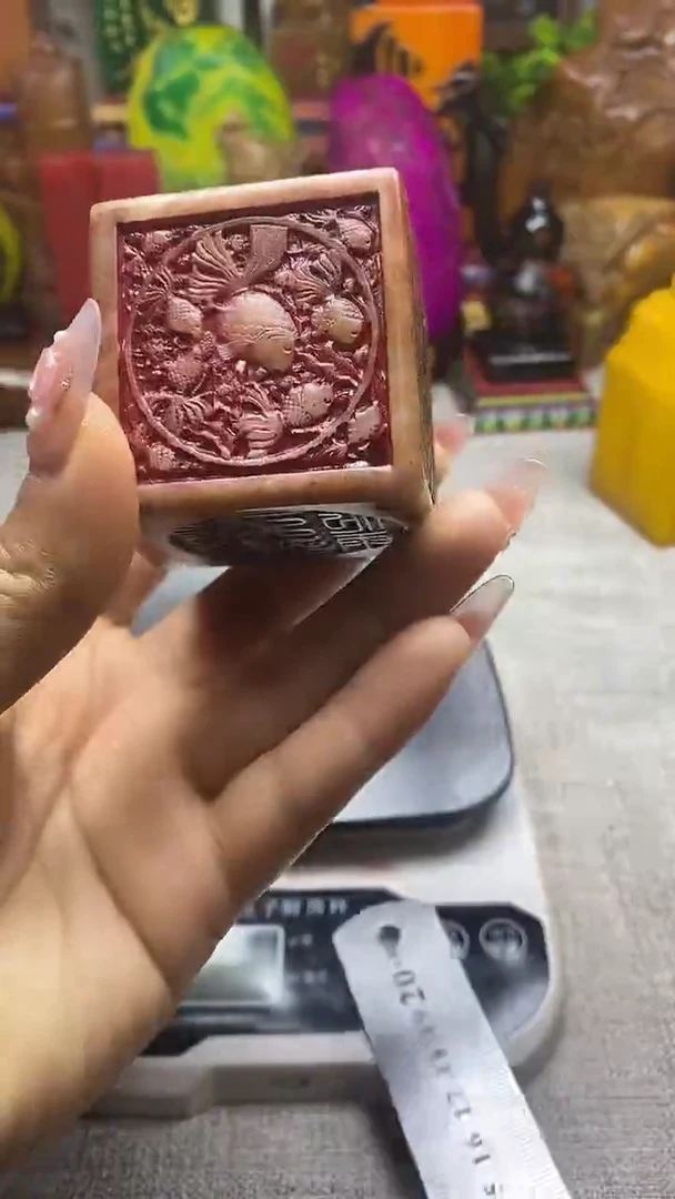 寿山石印石纯天然石料