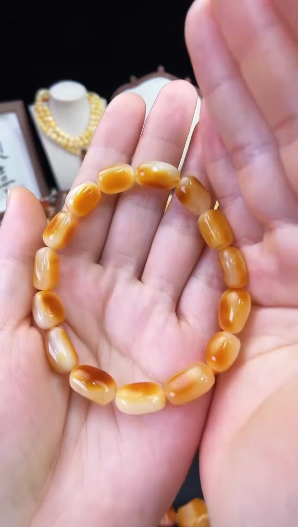 琥珀未镶嵌珠宝奇石柒月