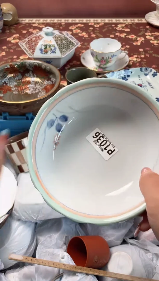 瓷片啦*啦瓷器瓷器P1036