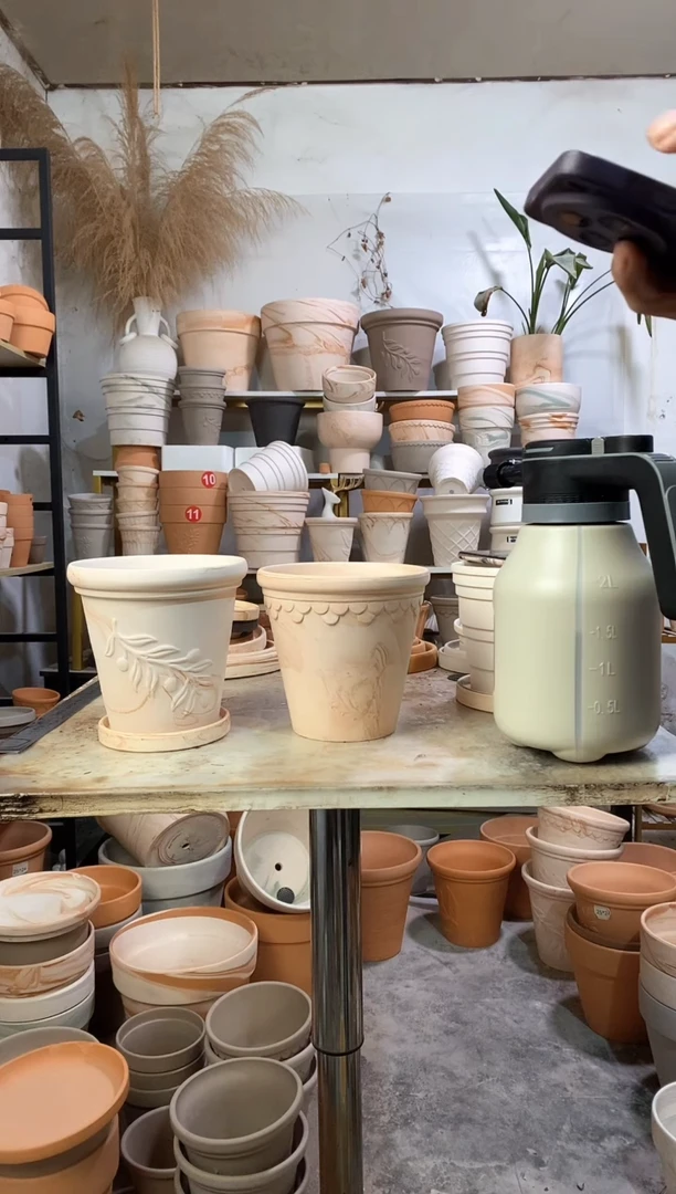 16*15玛奇朵巴洛克+橄榄枝组合 2盆2托