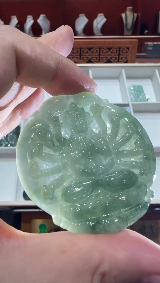 未镶嵌挂件翡翠A货翡翠多样性孤品