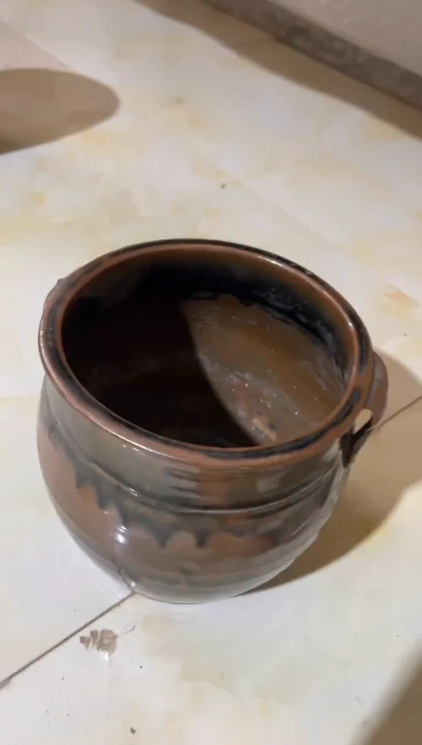 陶瓷文*家居摆件1个1 底部有瑕疵