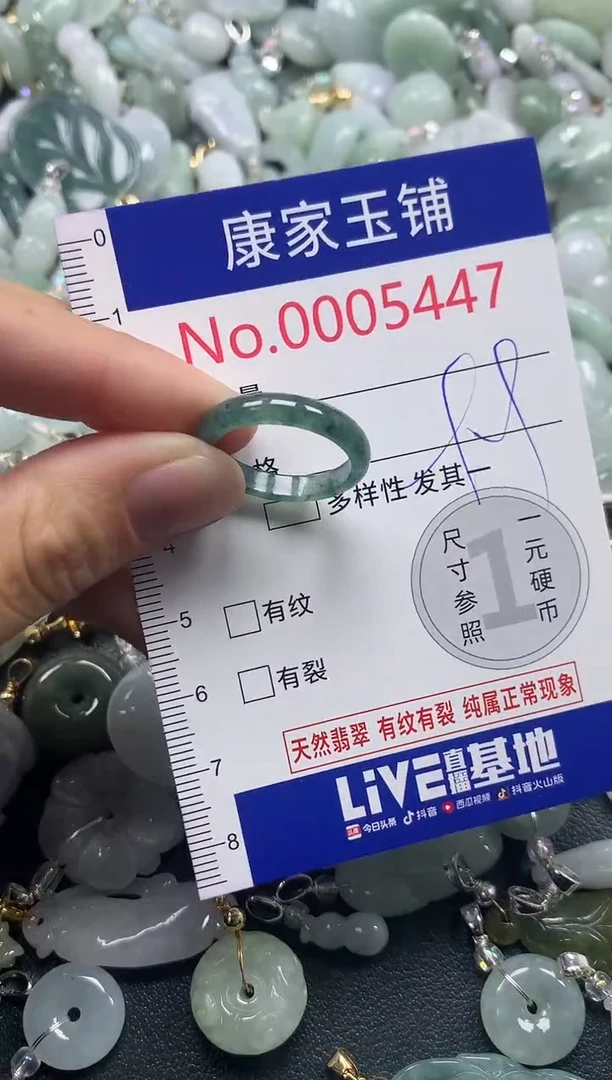 吊坠(不含链)未镶嵌翡翠5447