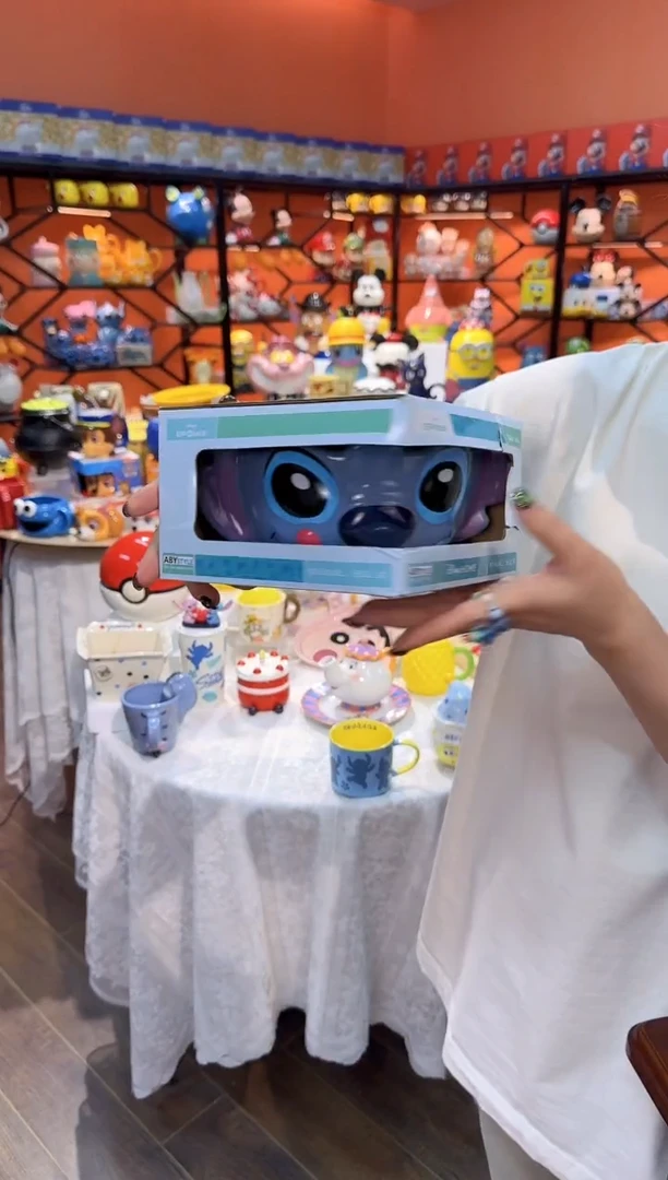 瓷片@@史迪奇水果沙拉碗（礼盒）