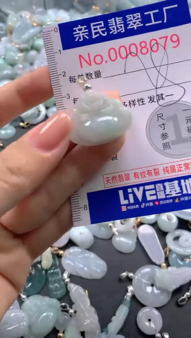 颈饰未镶嵌翡翠8079