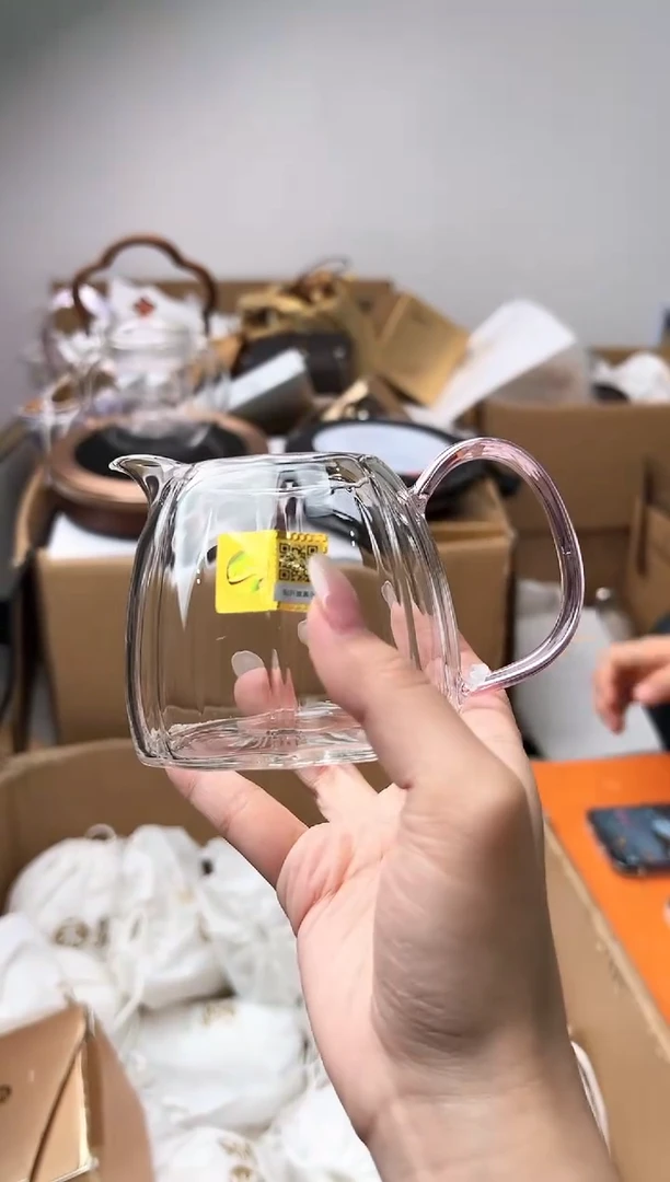 禾墨晶菱茶海浅粉色