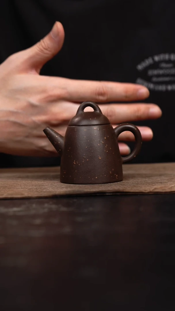 茶壶紫砂原矿手工壶85CC