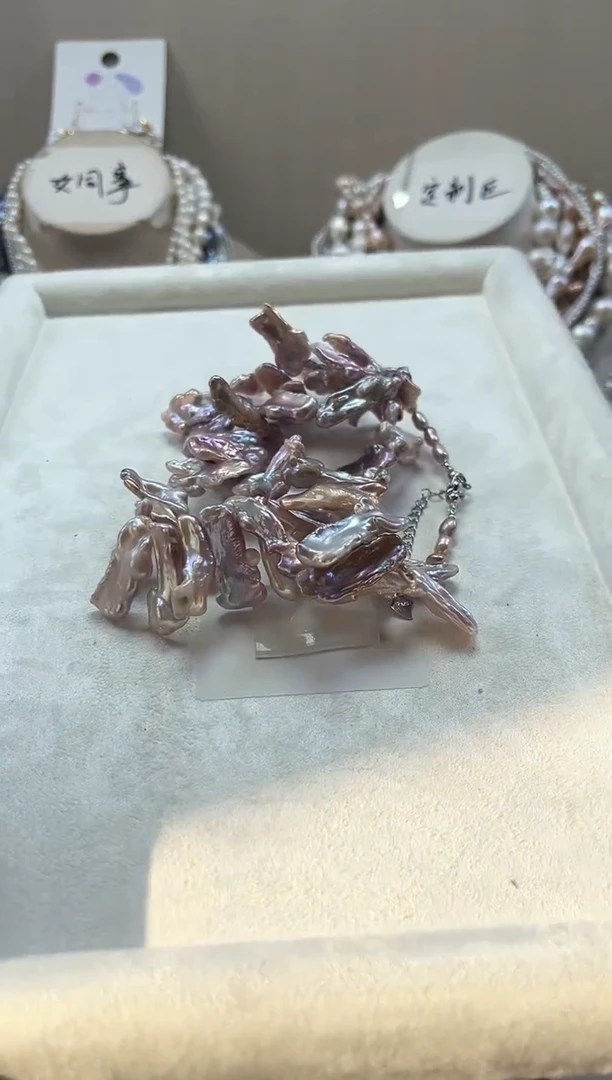 未镶嵌项链淡水珍珠【纯恬珠宝】