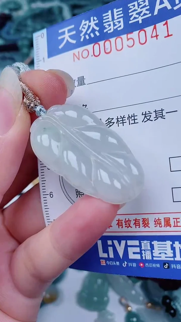 翡翠未镶嵌颈饰00005041
