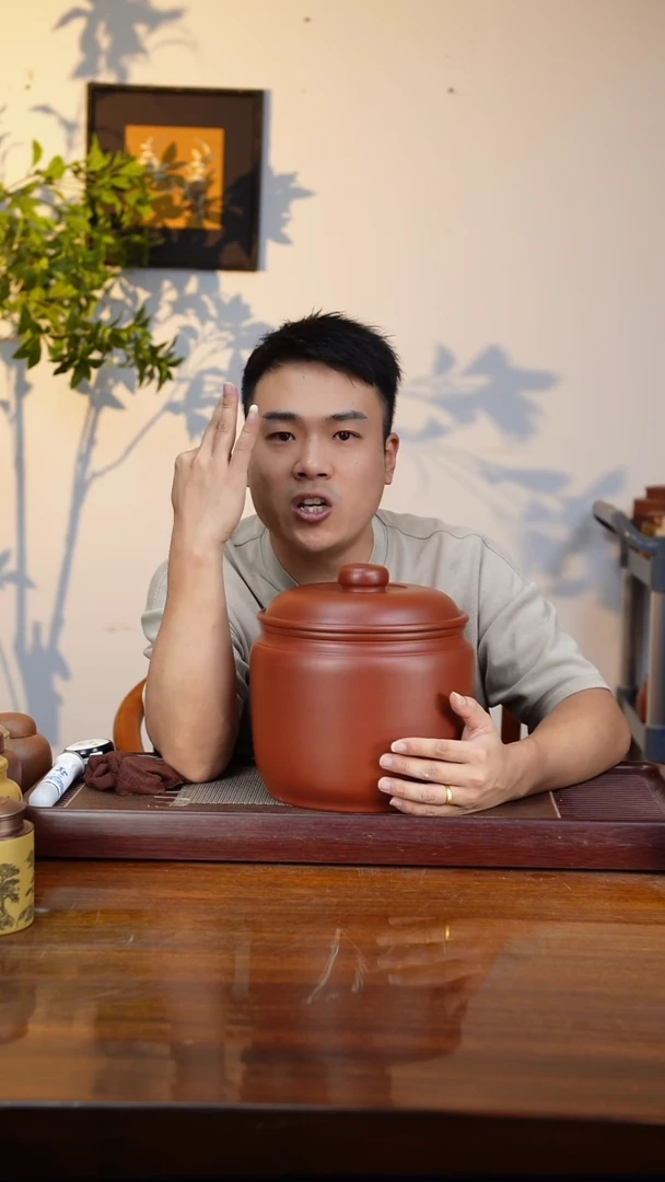 宜兴原矿紫砂茶叶罐
