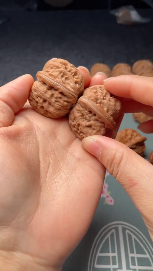 把件文玩核桃w223  元宝40尺