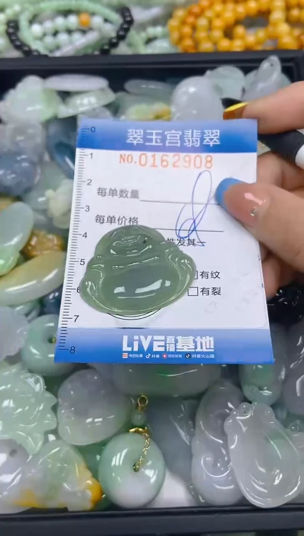 翡翠未镶嵌颈饰闪购0162908