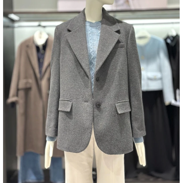 闪闪兒 元 zo*oc经典长期主义羊毛西服外套大衣 羊毛西装5100