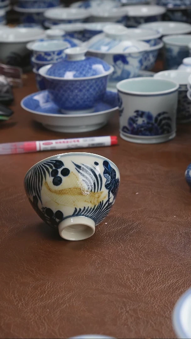 景德镇高端茶器景德镇墨奈纯手工手绘高端茶器