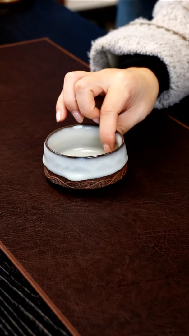 青瓷手工茶器包邮