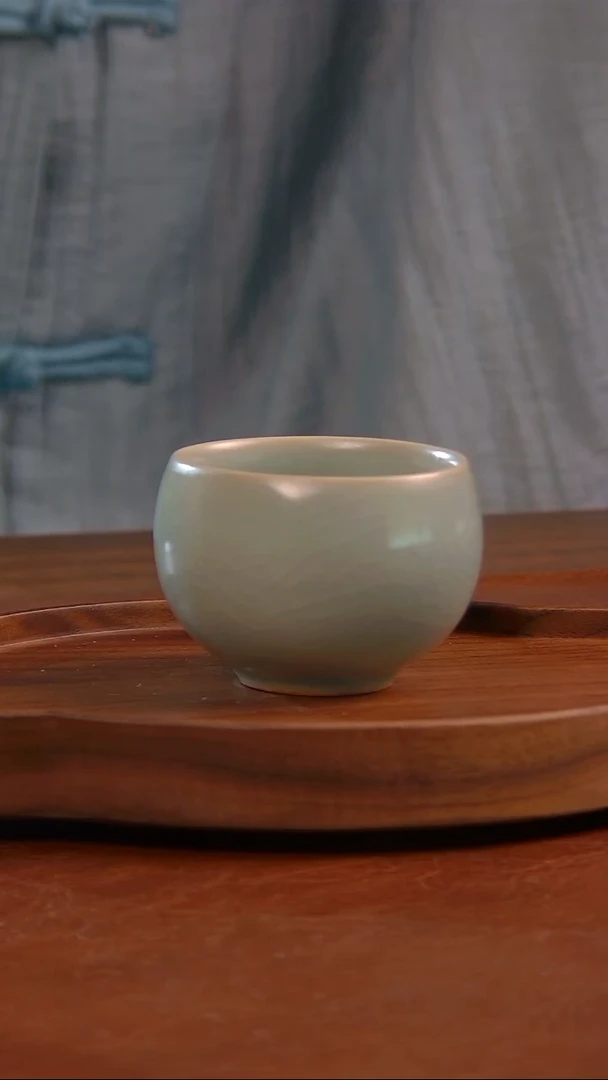 瓷片666号龙蛋 杯    茗