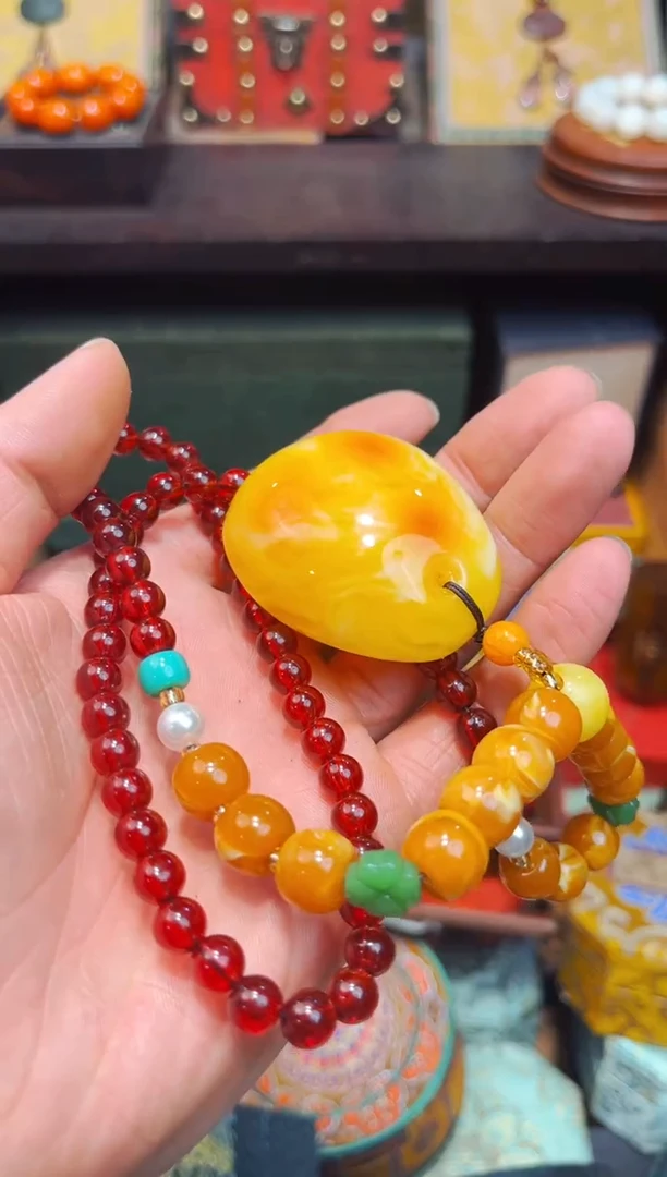 【闪购商品】蜜蜡裸石未镶嵌W六弟专属高端精品46