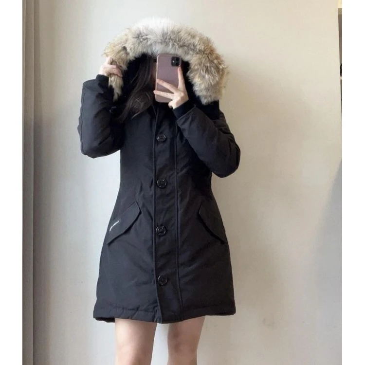 加拿大鹅/羽绒服/95新/聚酯纤维/[251112zb0004]