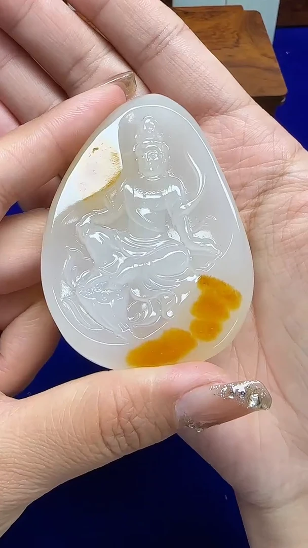 颈饰未镶嵌和田玉年**老1