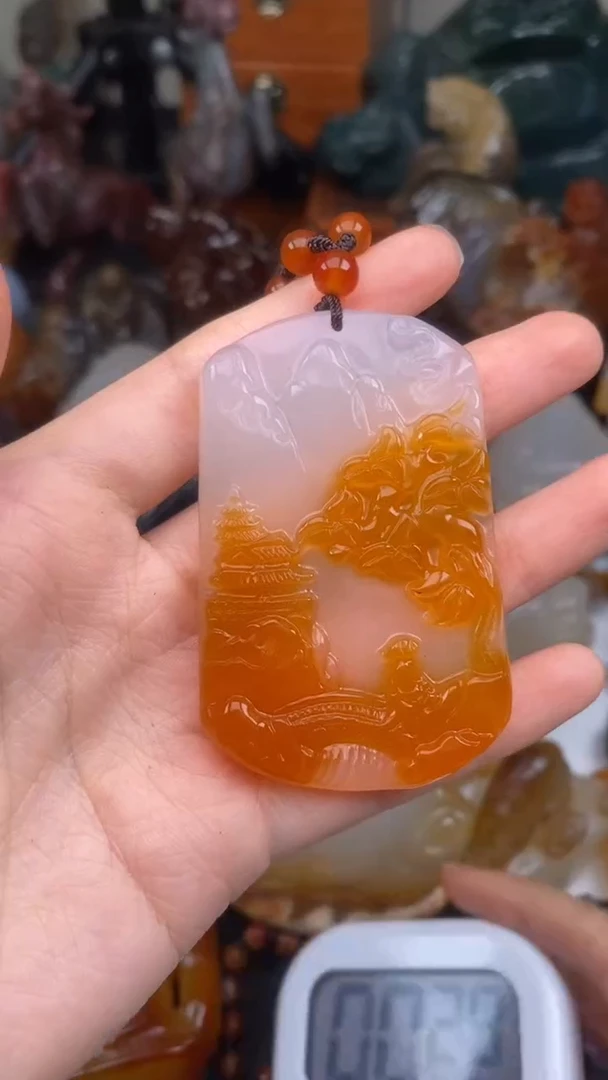 玛瑙/玉髓颈饰未镶嵌AA