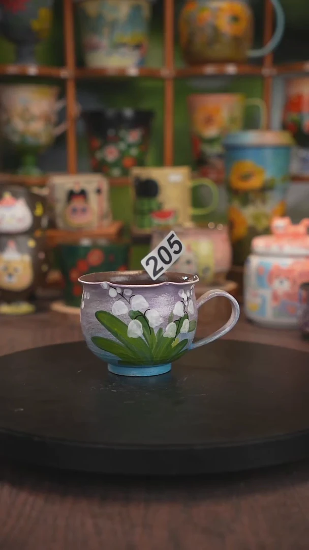 景德镇釉下彩手绘205