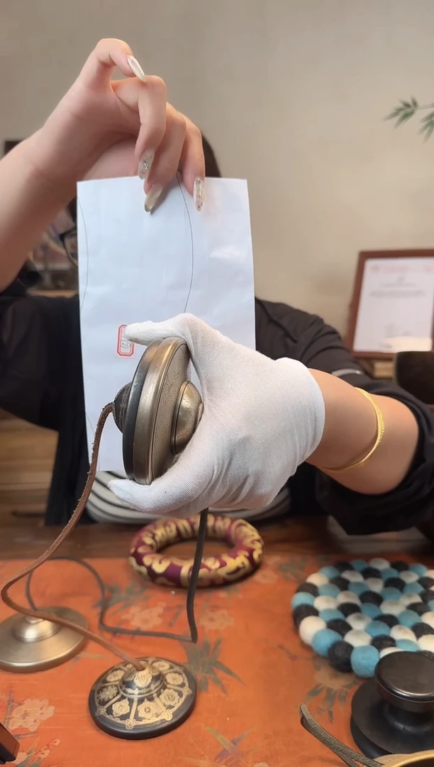 母***录八宝碰铃 丁夏青铜