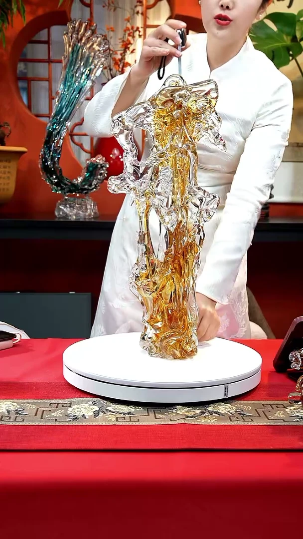 手工艺品琉璃太湖石