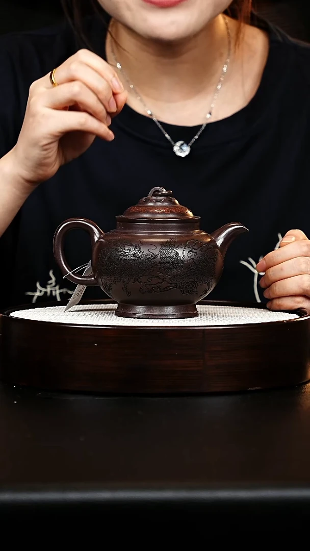 茶壶紫砂紫砂壶 掇只