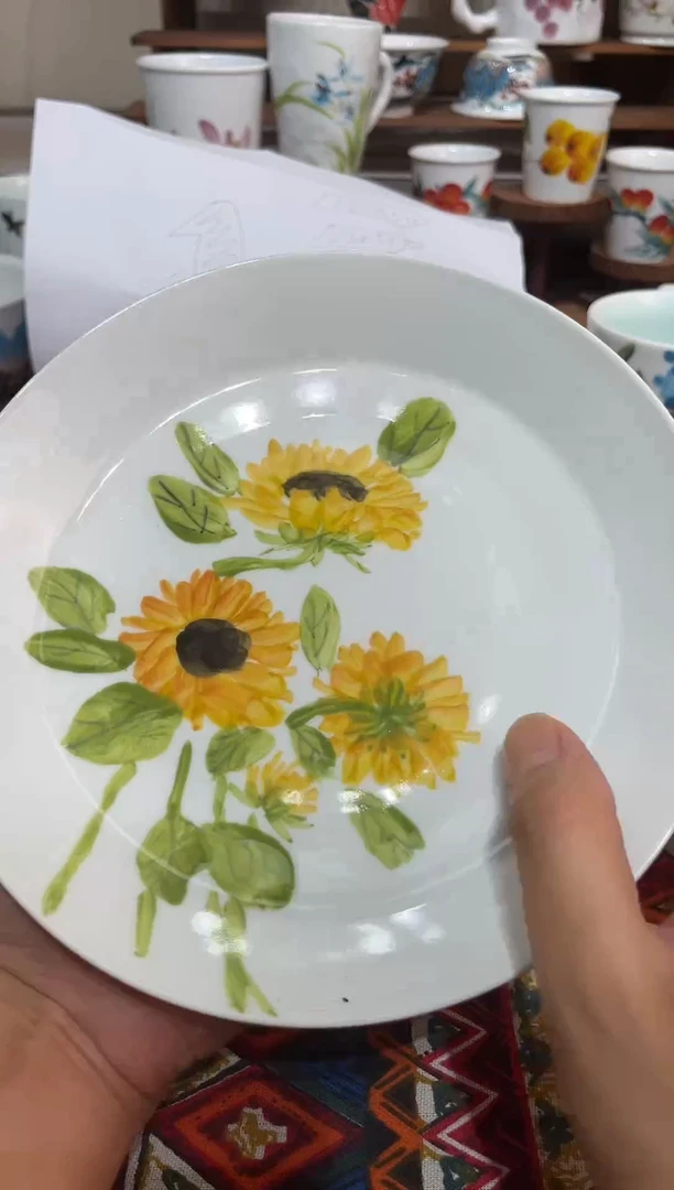 摆件景德镇手绘高端瓷器