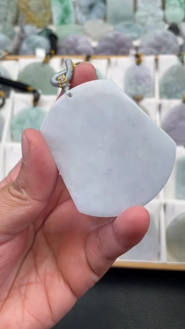 颈饰未镶嵌翡翠天然缅甸翡翠A货87