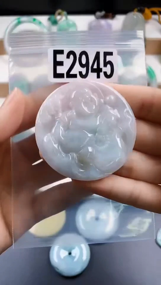 颈饰未镶嵌翡翠天然翡翠吊坠挂件