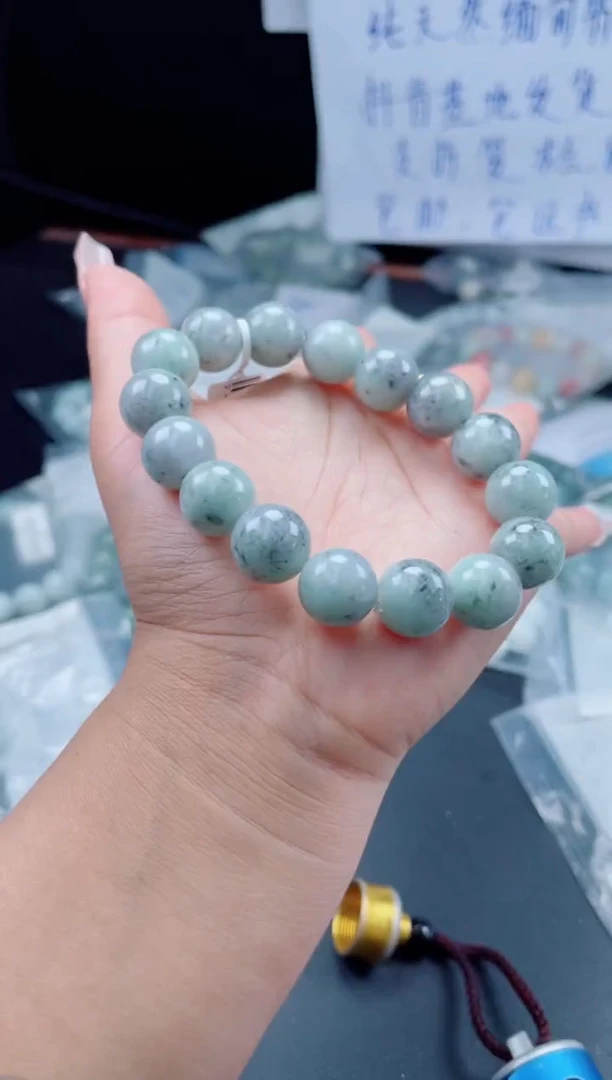 未镶嵌戒指翡翠珠串