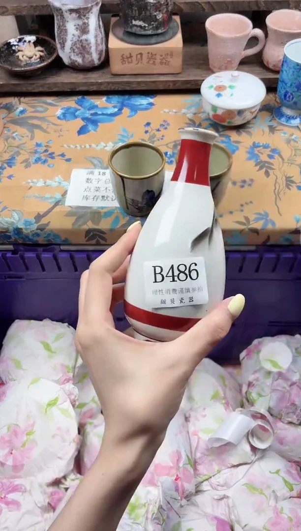 瓷片山***字                B486