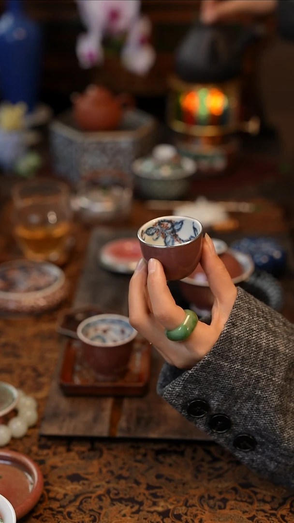 和*桂花杯  正萌堂 景德镇陶瓷