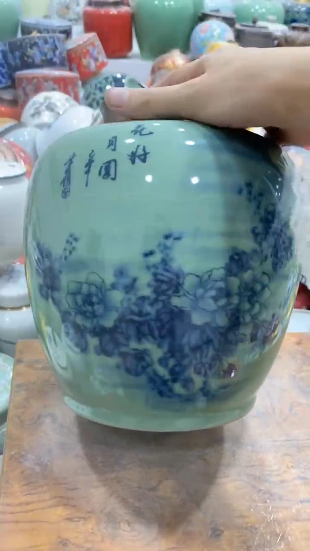 摆件陶茶叶罐密封罐储存罐