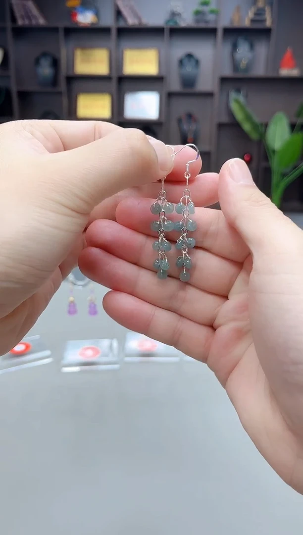 未镶嵌翡翠耳饰911000