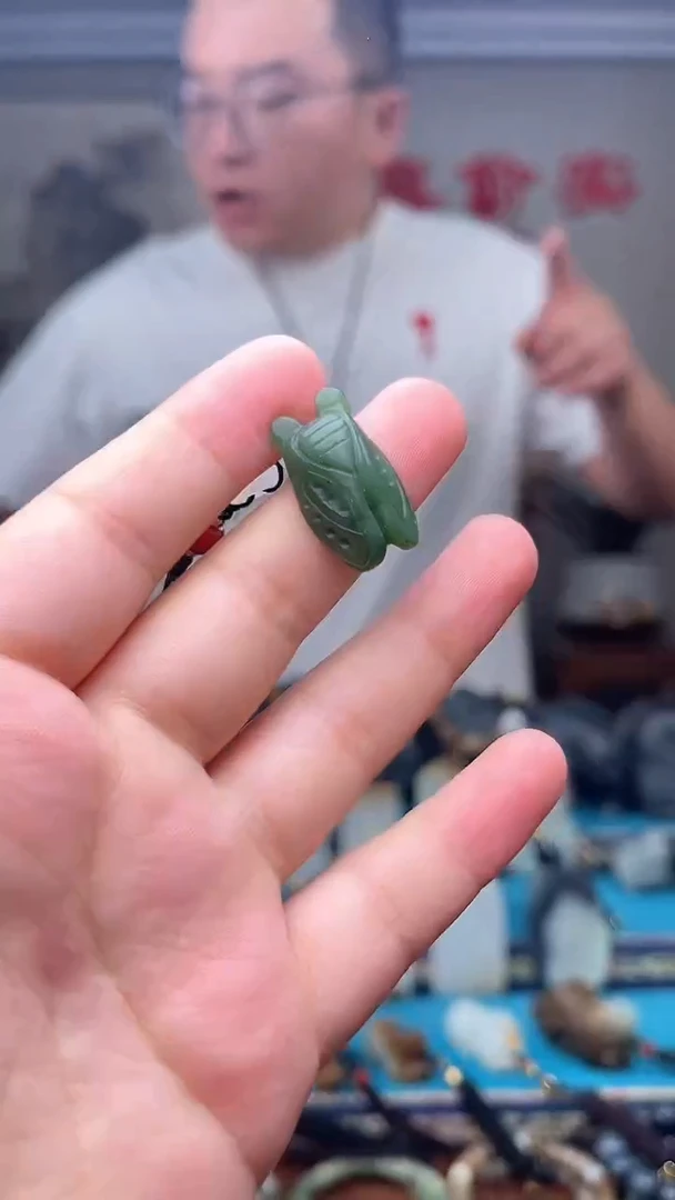 和田玉未镶嵌挂件1