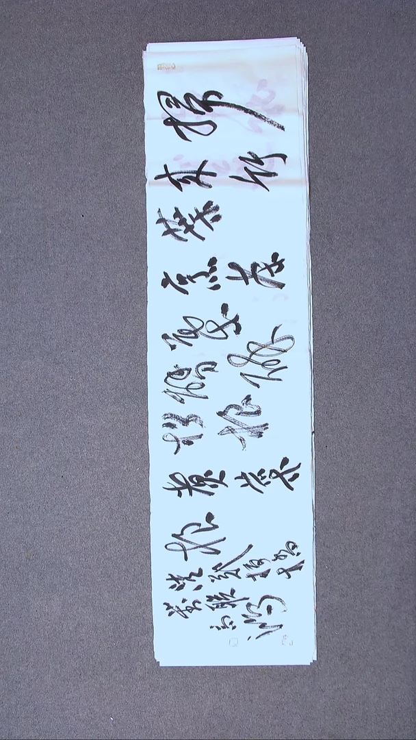 书法王高生 福建 漳州  四尺对开