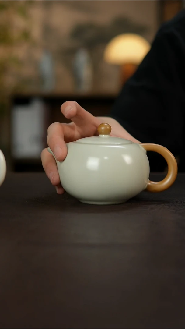 杯景德镇陶瓷杯碗柴烧多人