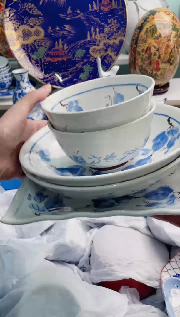 陶瓷蘭*x********** 2碗2盘一方盘