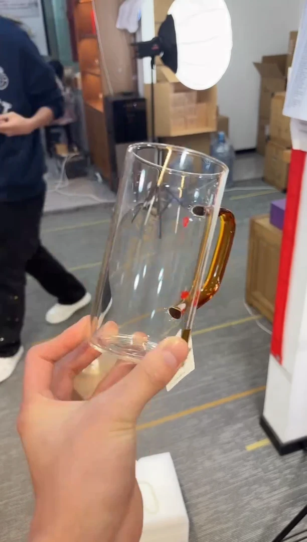 【闪购商品】禾器-清予杯-满江红-琥珀