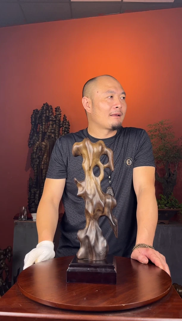 金丝楠78号金丝楠木随性摆件