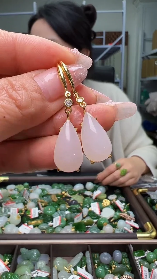 颈饰银S925镶嵌和田玉（多样性发货.发其一)11.14.71