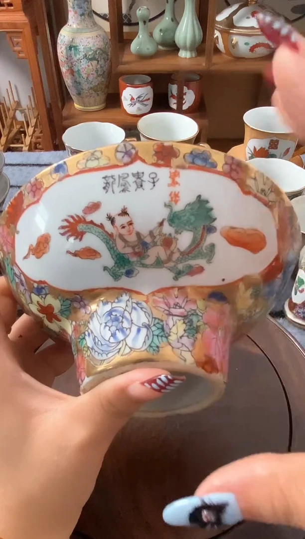 其他微瑕景德镇厂瓷摆件单件