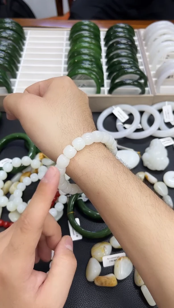 未镶嵌手串和田玉小艾多样性发货拍一发一