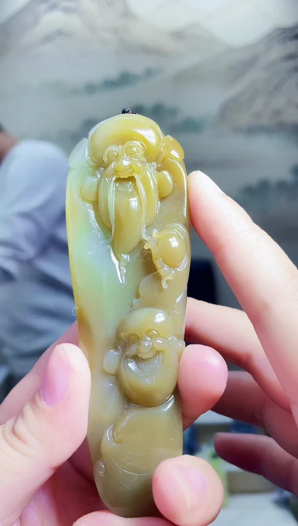 颈饰未镶嵌和田玉1