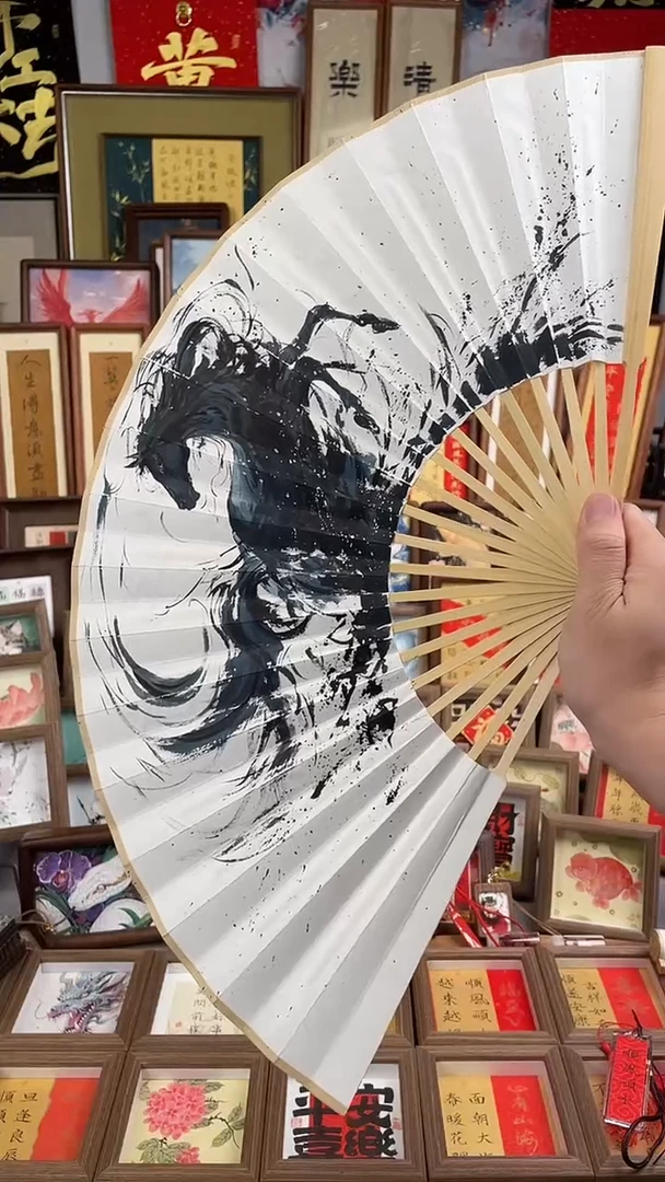 书法克**尔纯手绘书法绘画作品