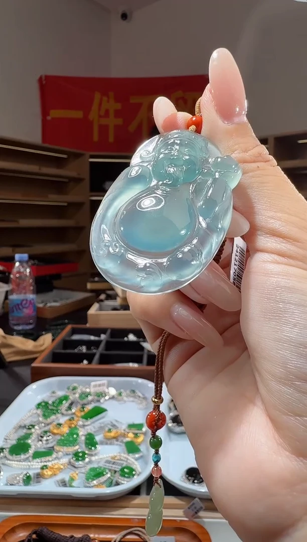 吊坠(不含链)未镶嵌翡翠财神