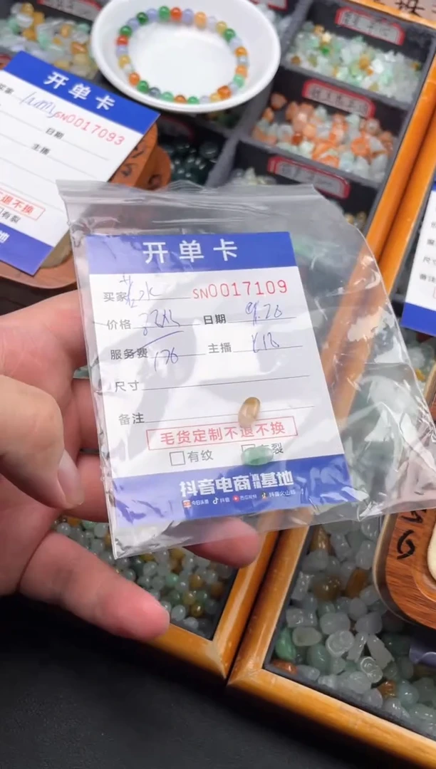 颈饰未镶嵌翡翠若****〕00017109